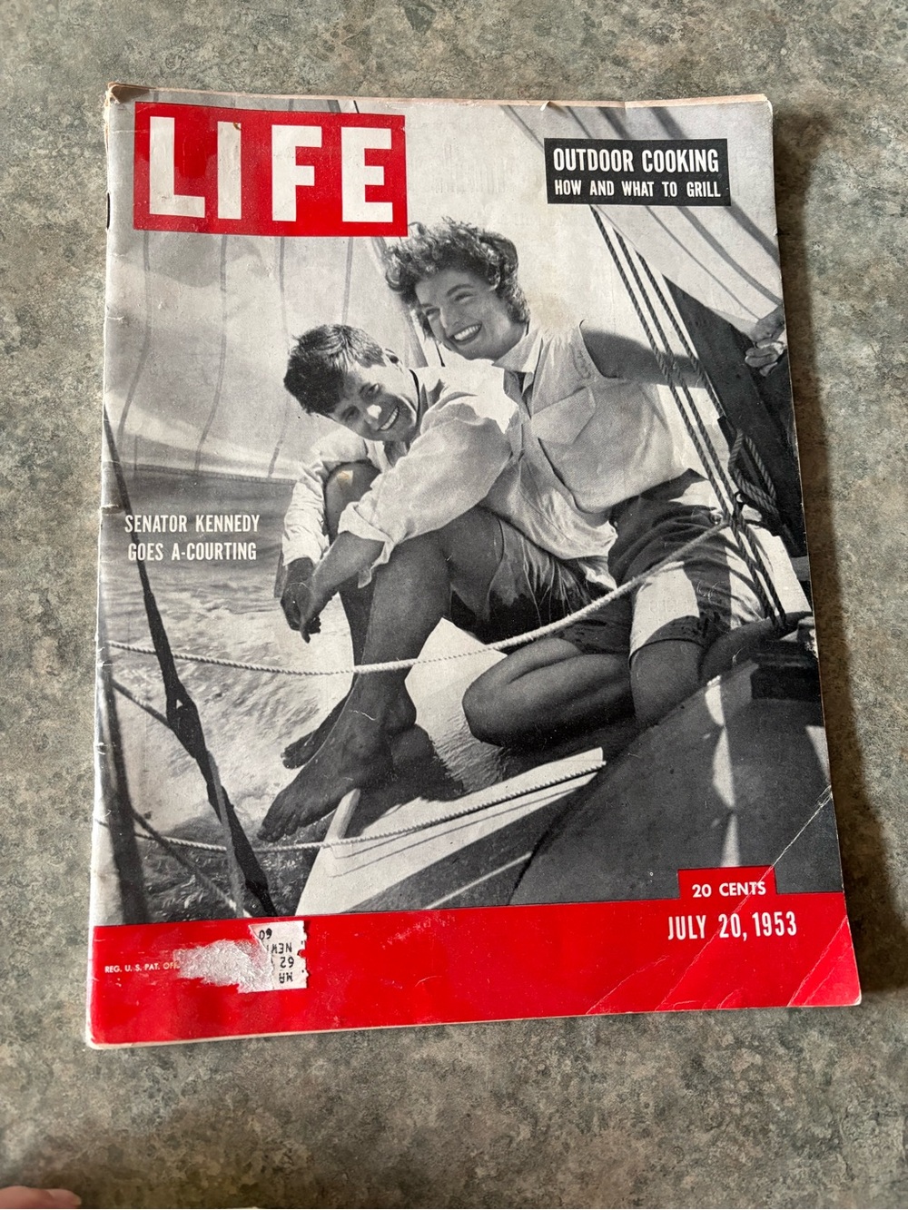 Vintage LIFE Magazine July 20 1953 JFK “Senator Goes A-Courting